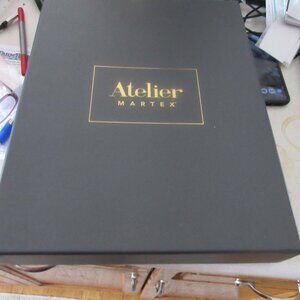 Atelier martex rare htf ivory full sheet set new 300 thread count cotton modal